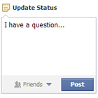 Status Message Question Asking